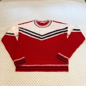 OHMG - WOMENS PULLOVER VARSITY SWEATER SZ EUC